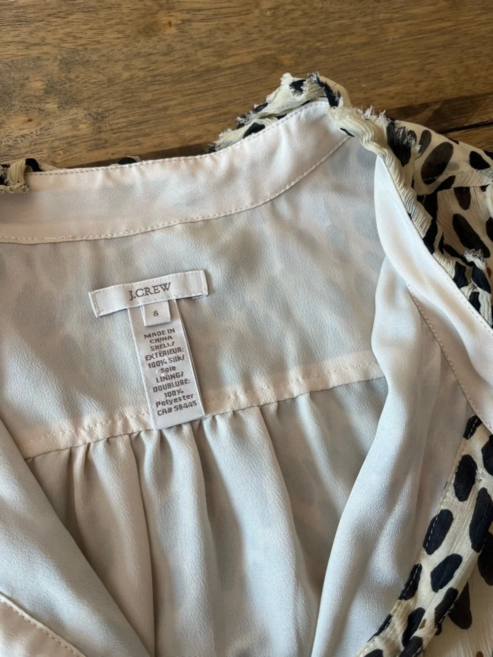 J. Crew Sleeveless Black & Cream Dot Print Silk Blouse - Lightweight Women's Top - Picture 11 of 11